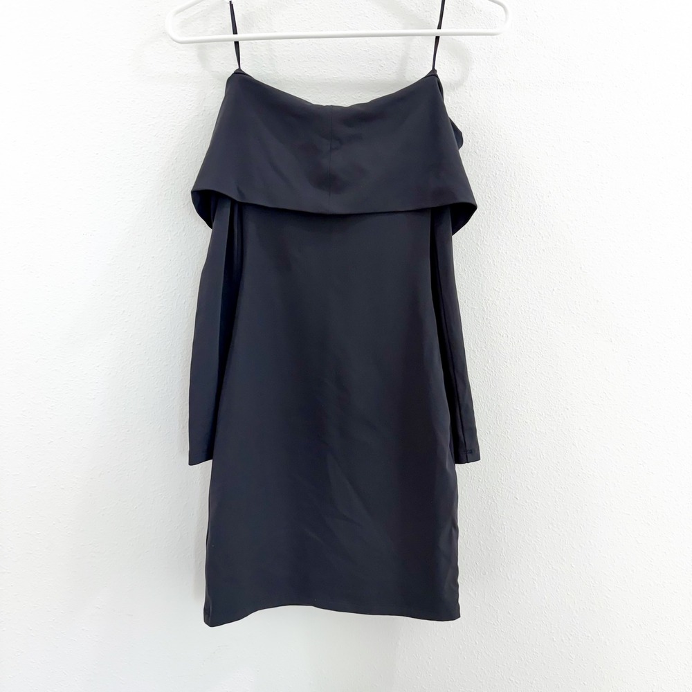Aritzia Contour Party off Shoulder Boho Retro Preppy Old Money Mini Dress XXS - Picture 4 of 6